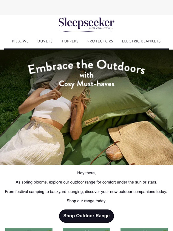 Step into Spring with Outdoor Comfort!