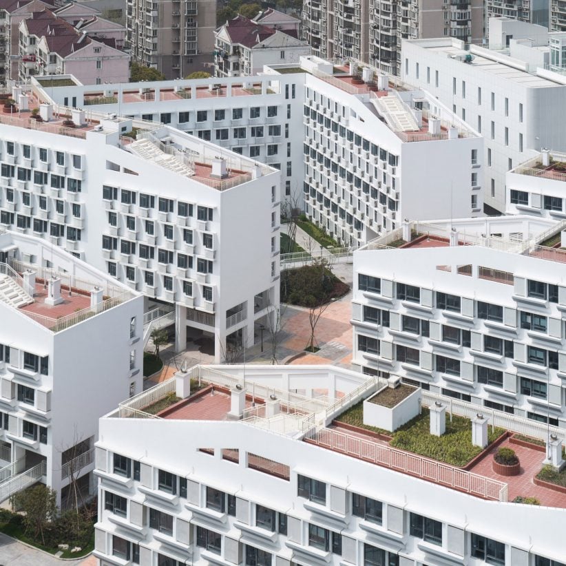 Longnan Garden estate in Shanghai wanted to escape the "virus" of boring Chinese housing