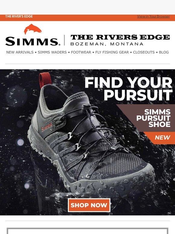 theriversedge: Shop the New Simms Dry Creek Collection!