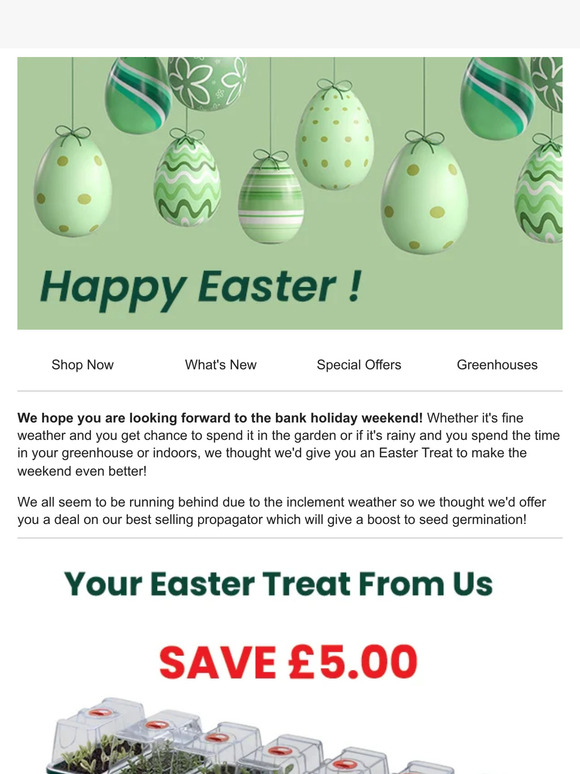 Your Easter Treat From Us