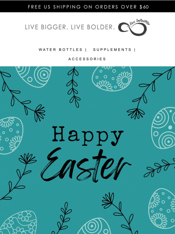 Live Infinitely's Easter Treat: 15% Off! 🌿🐰