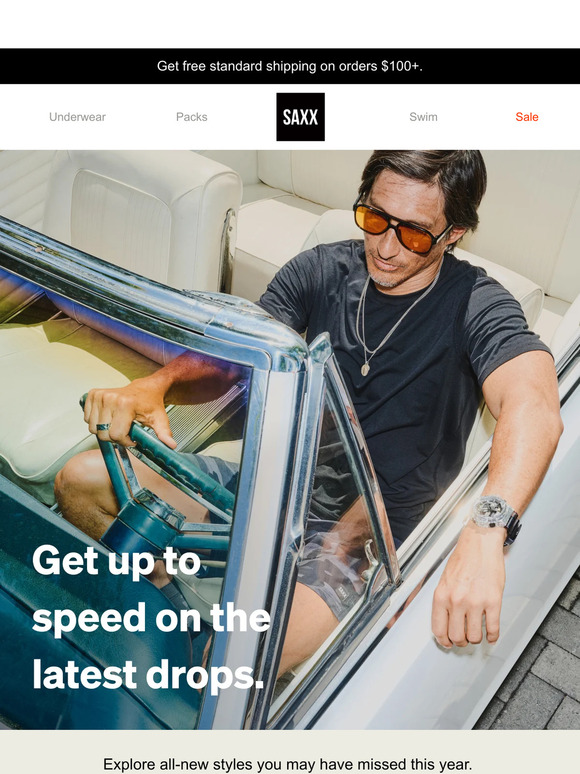 SAXX Underwear Email Newsletters Shop Sales, Discounts, and Coupon Codes