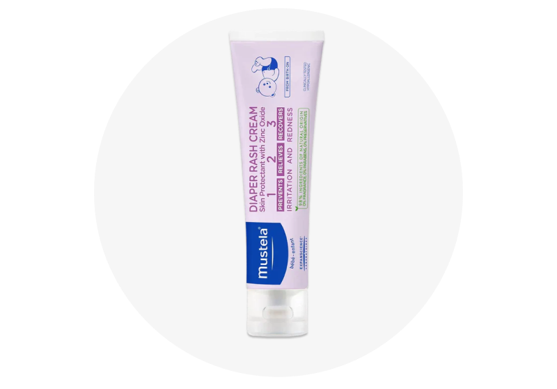An image of Mustela’s Diaper Rash Cream 1 2 3