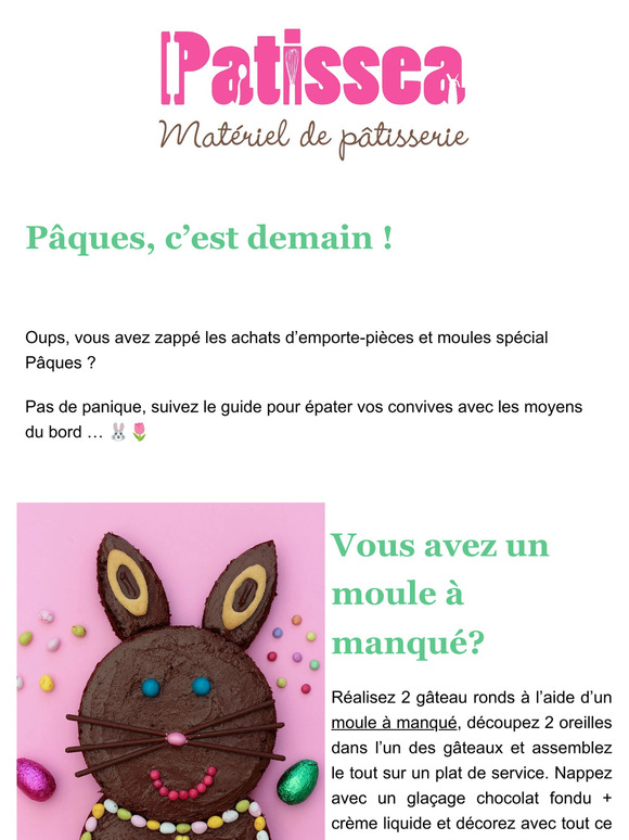 Pris(e) de cours? Voici 5 desserts de Pâques 🐰 à improviser 💪
