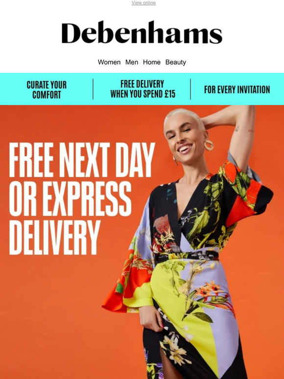 Don't miss out on FREE next day delivery