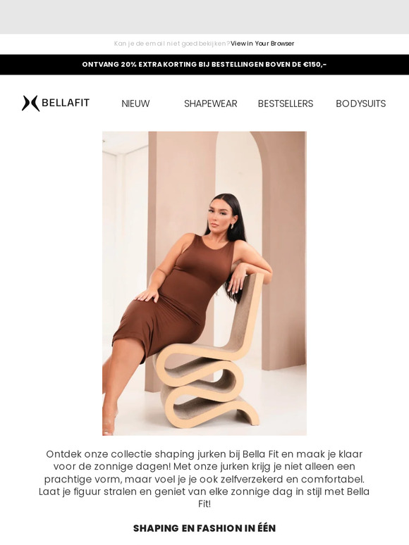 Ontdek jouw perfecte shape met onze shaping dresses