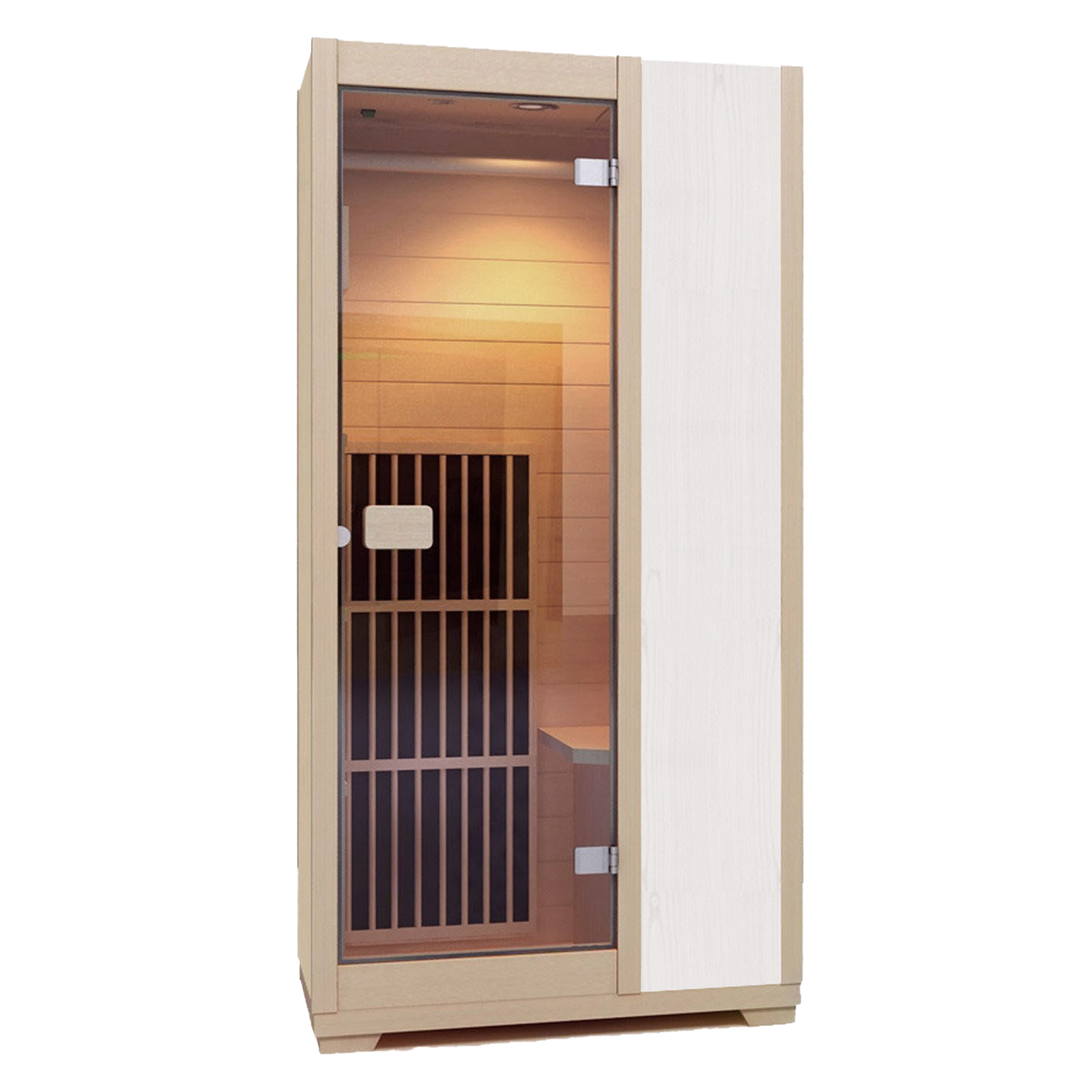 Zen Far Infrared Sauna 1 Person - White