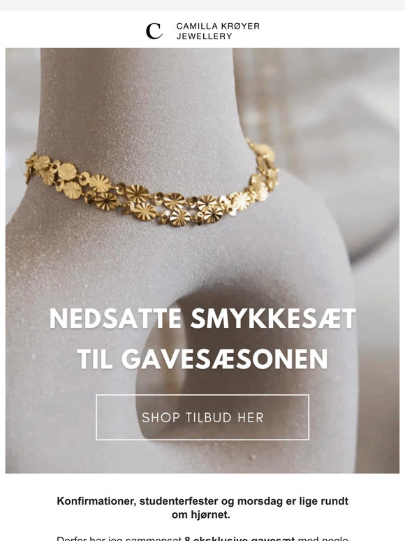 Smykkesæt til festpriser 😍