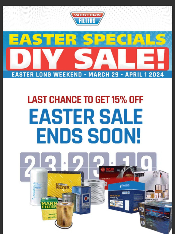 —Sale Ends In 24 hours