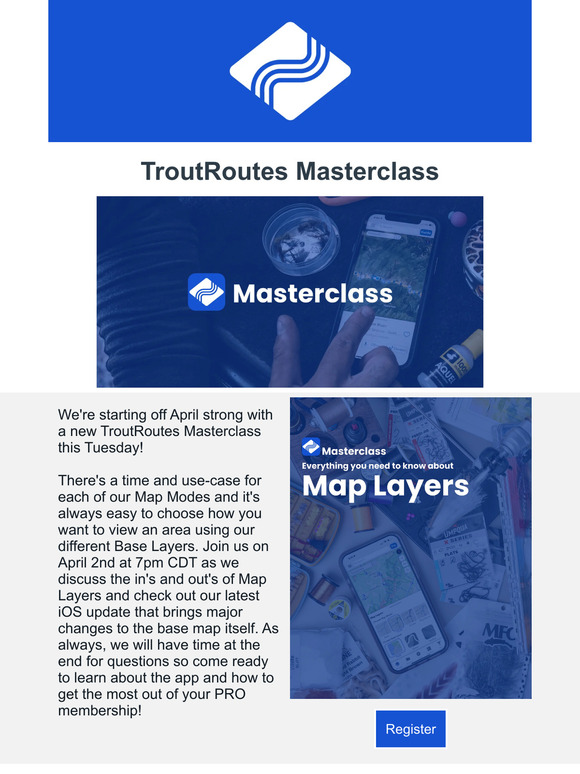 You're Invited: TroutRoutes Masterclass