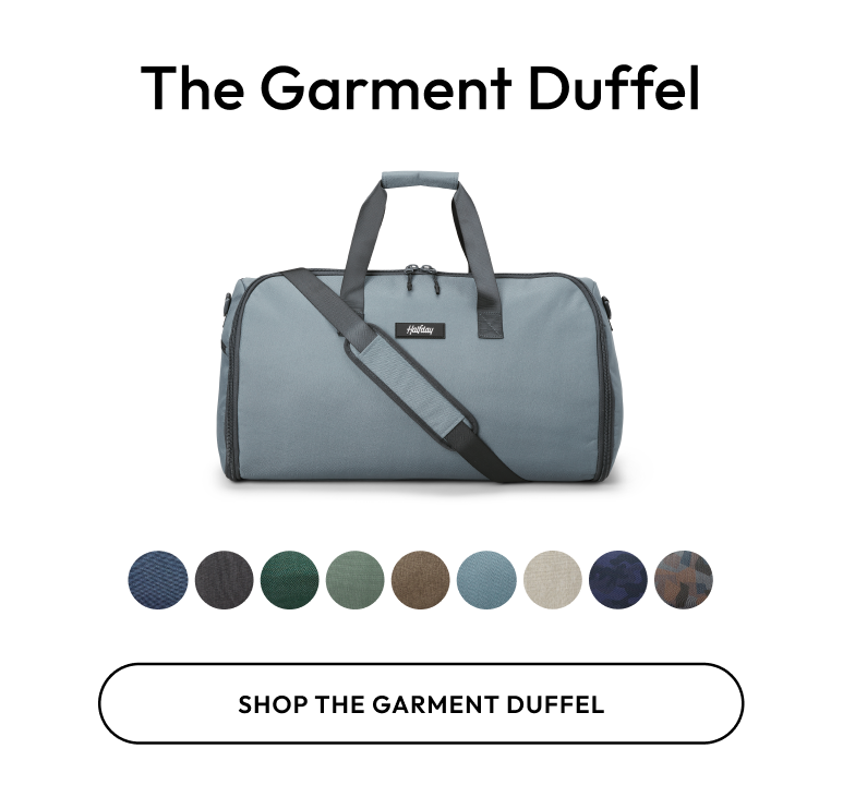 Shop the Garment Duffel