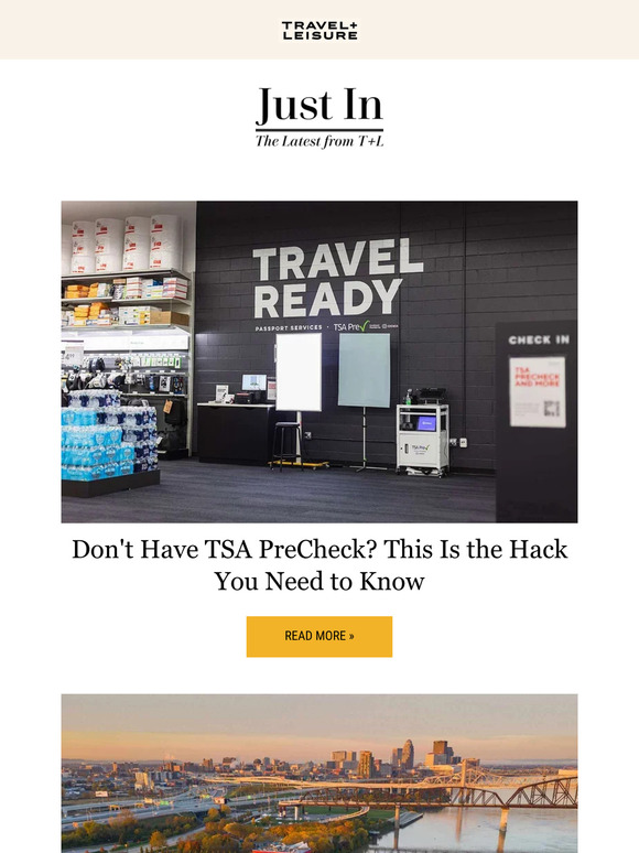 Travel + Leisure Club: The TSA PreCheck Hack You Probably Didn't Know ...