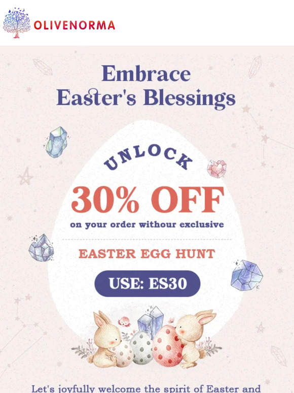 🐰Last Chance to EASTER Hunt & Save 30%