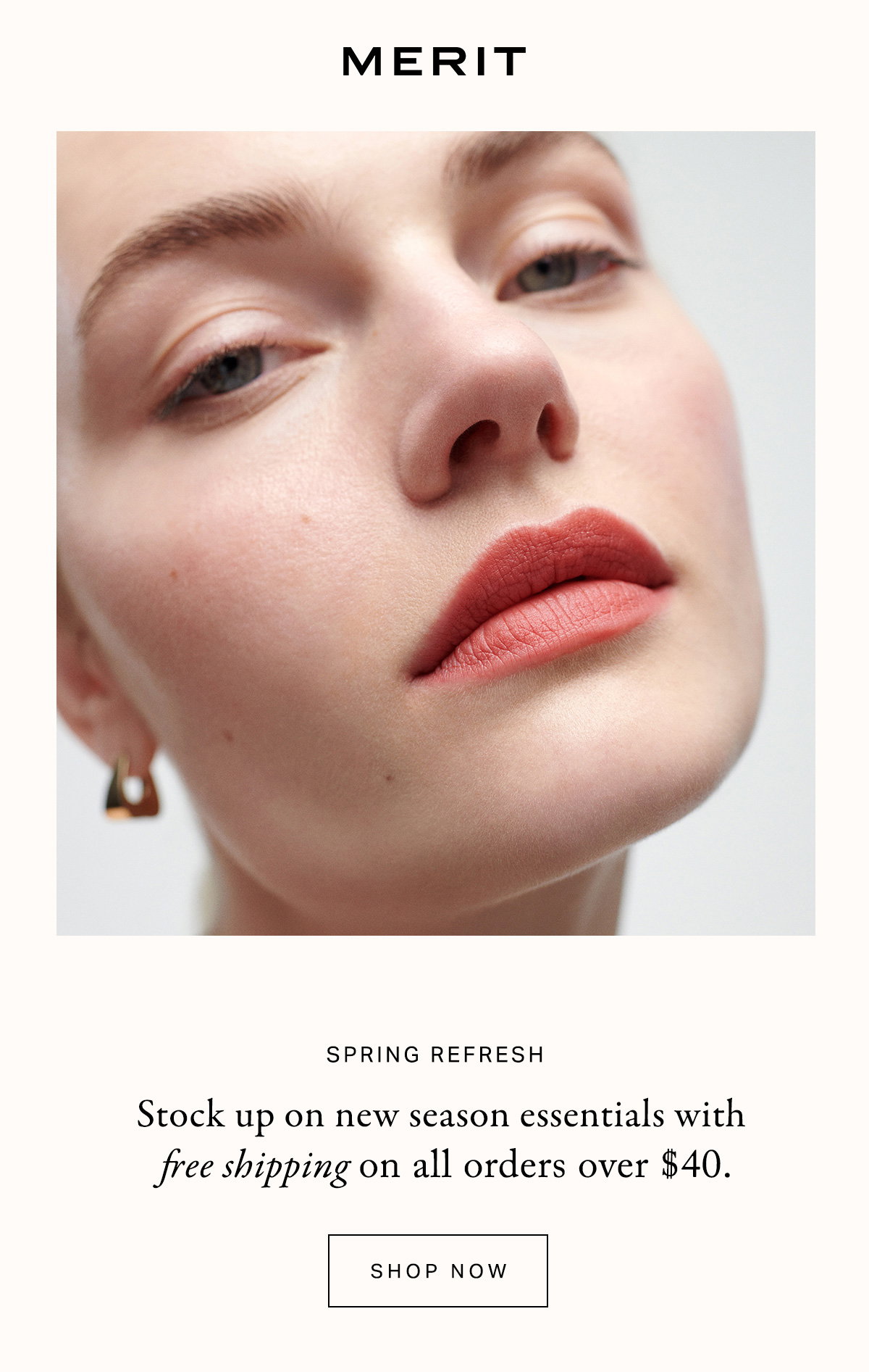 Free Shipping on all orders over $40