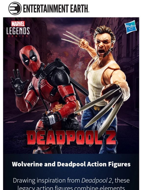 Deadpool Action Figures Just Dropped 💥🦄