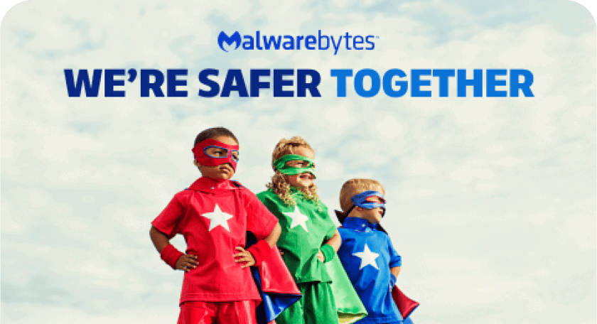 We're safer together