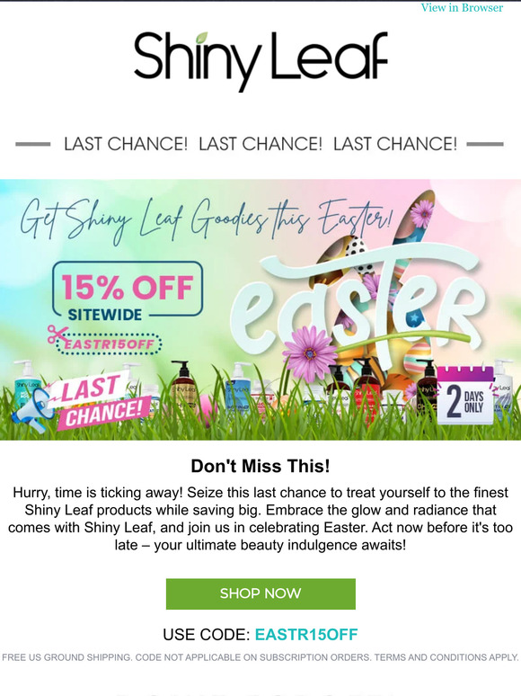 Easter Sale Ending Soon! 🎉🐰 BOGO Ends Today!