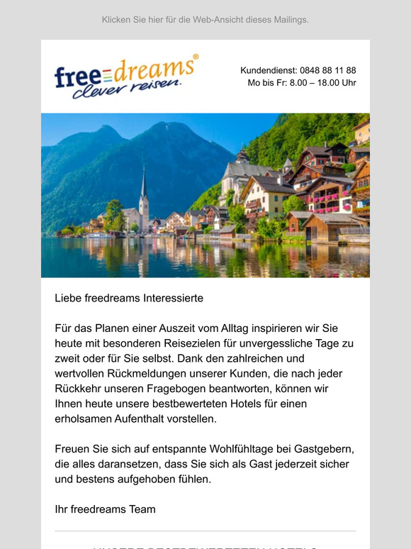 Wir stellen vor: die aktuell beliebtesten Hotels