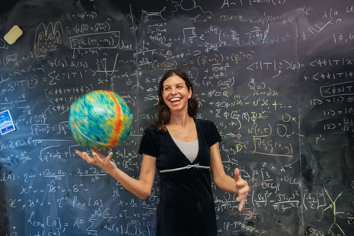 The physicist searching for quantum gravity in gravitational rainbows. Image leads to article.