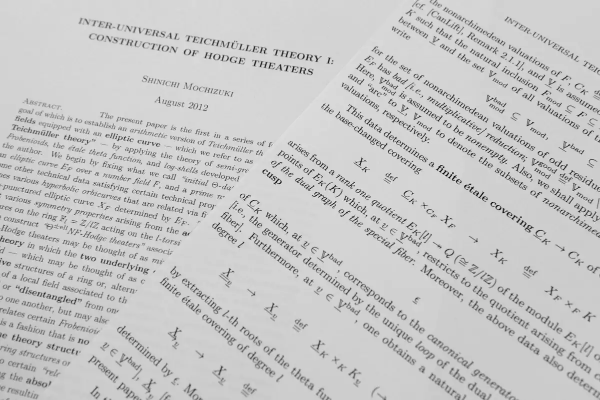 Mathematicians are bitterly divided over a controversial proof. Image leads to article.