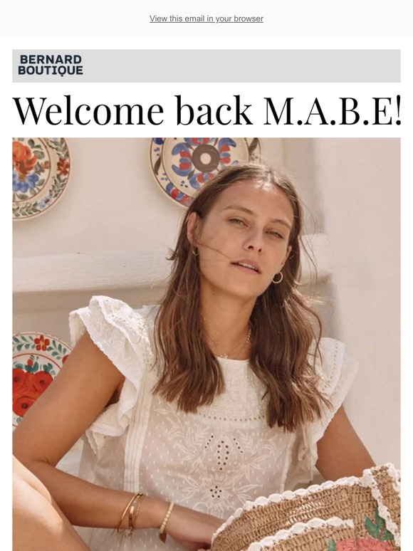 Welcome Back M.A.B.E! 👋