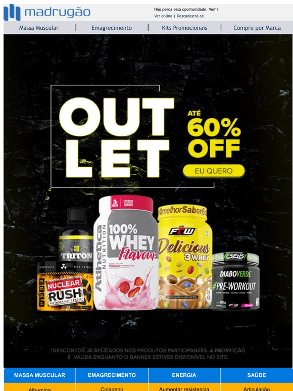Os Descontos Insanos continuam! Tem oferta a partir de R$ 8,27 no site, aproveite!