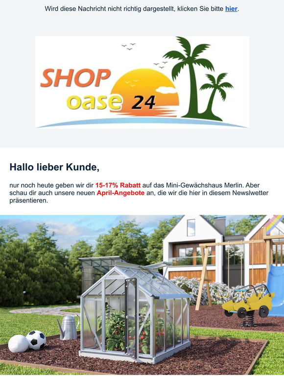 Kein Aprilscherz - Satte Aprilrabatte
