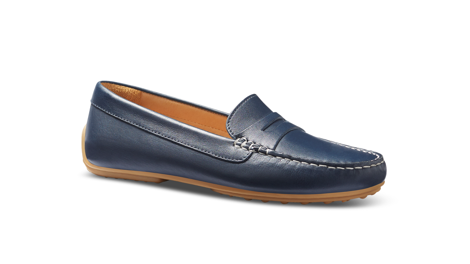 Navy Leather