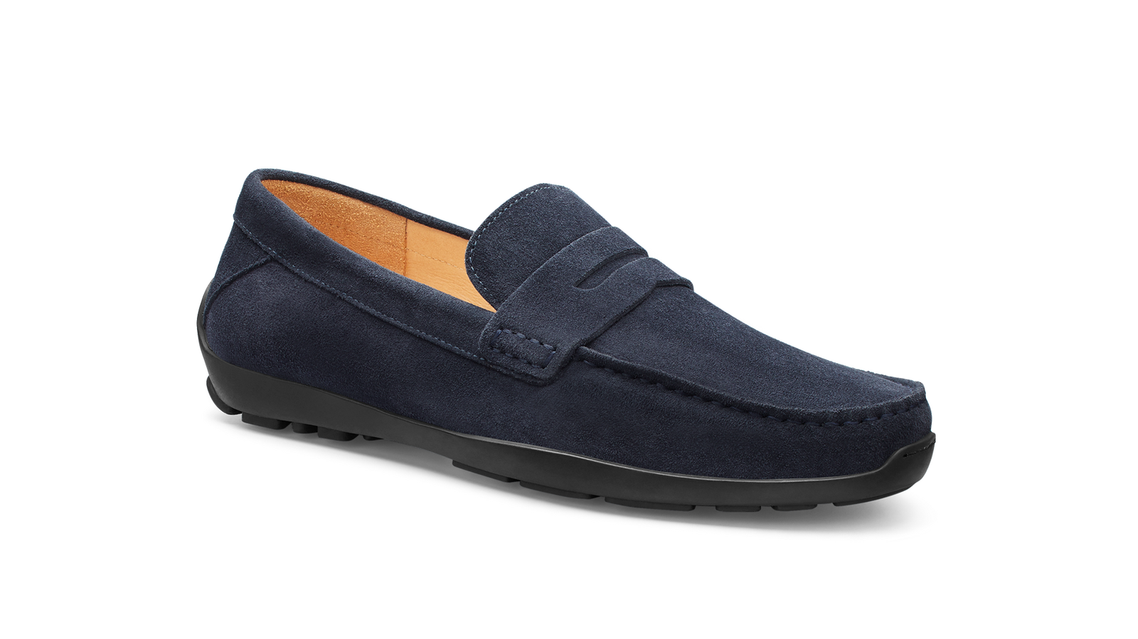 Navy Suede