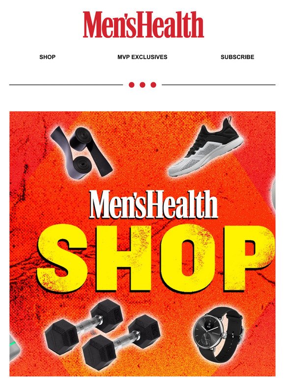 We Restocked Our Men’s Health Shop With Life-Improving Gear