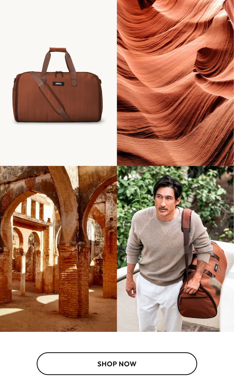 Inspired by red rocks and canyon walls