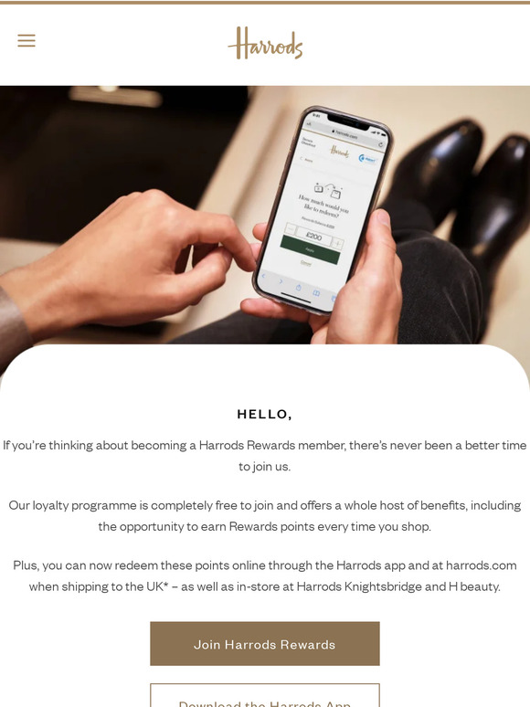 You can now redeem Rewards points online