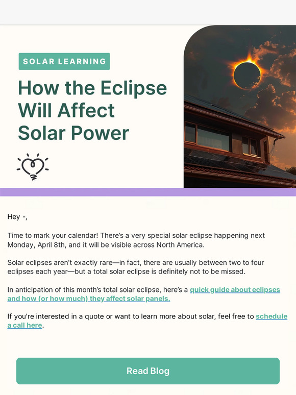 How the 2024 Eclipse Will Affect Solar Powered-Homes