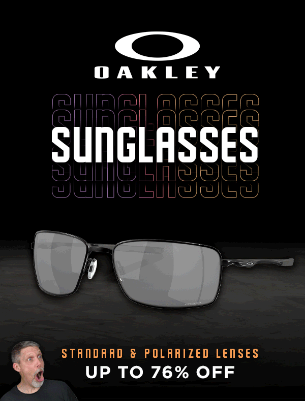 Field Supply 😎💸 Protect Your Eyes & Budget Oakley Sunglasses up to 76