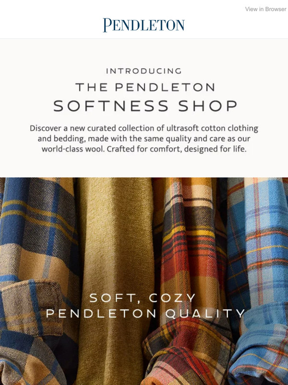 Pendleton Woolen Mills Email Newsletters Shop Sales, Discounts, and