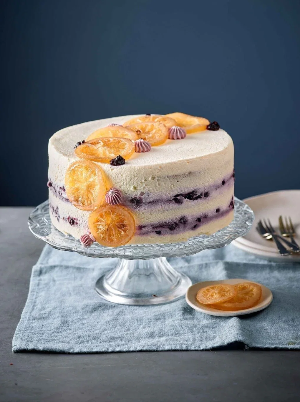 Image of Lemon & Blueberry Dream Cake