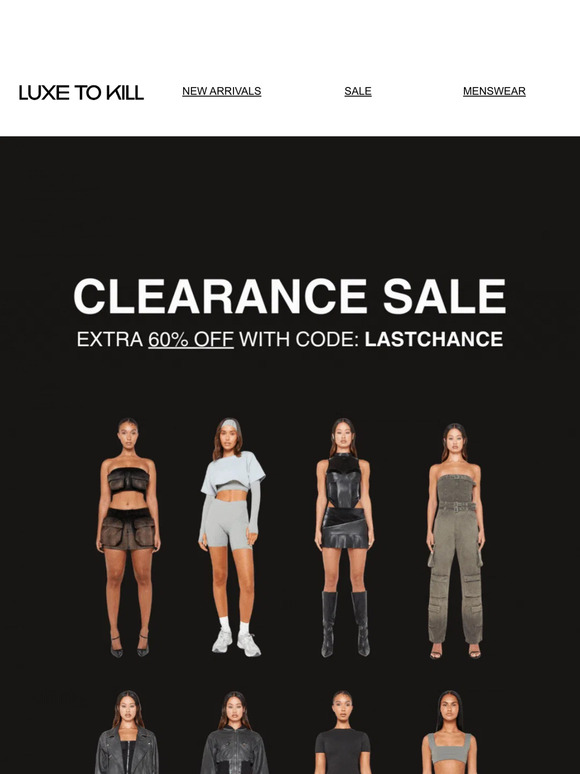 CLEARANCE SALE | UP TO 90% OFF 🔥