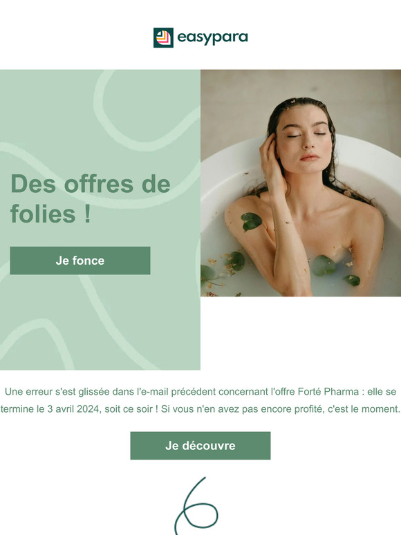 Erratum : Ce n'est pas un poisson d'avril ! 💚