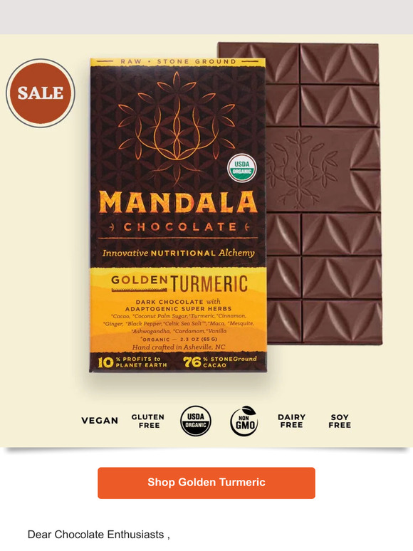 🌟 Introducing Our Newest Creation: Golden Turmeric Chocolate Bar! 🍫
