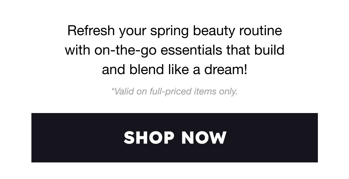 Refresh your spring beauty routine with on-the-go essentials that build and blend like a dream!