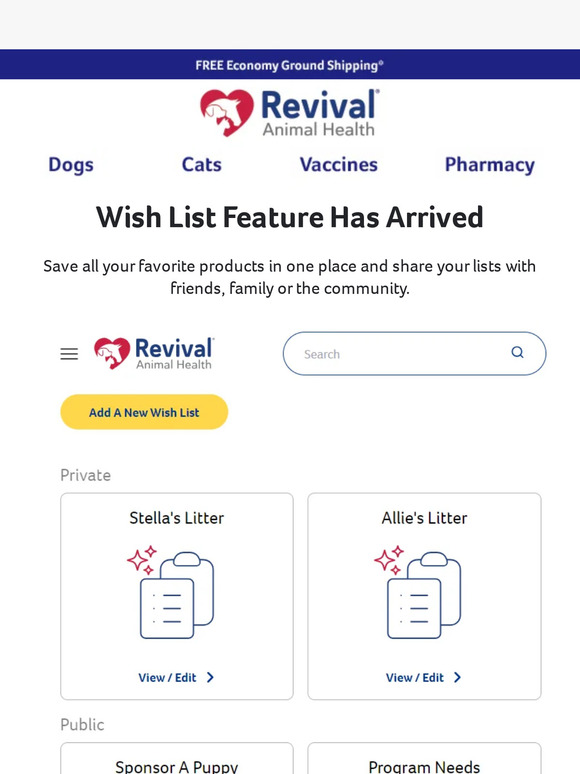 ➡️Introducing New Wish List Feature!