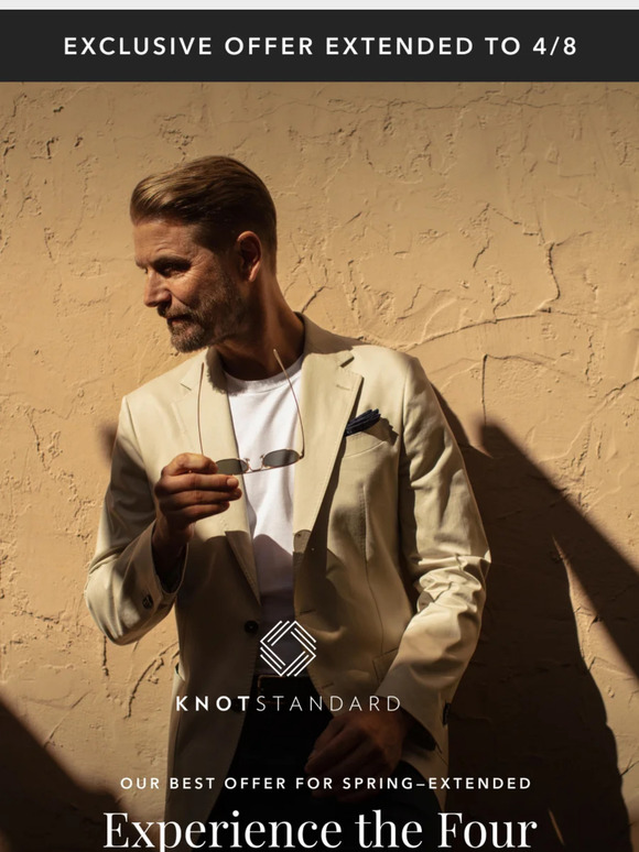 Exclusive Offer Extended For You | Complimentary Four Seasons Blazer