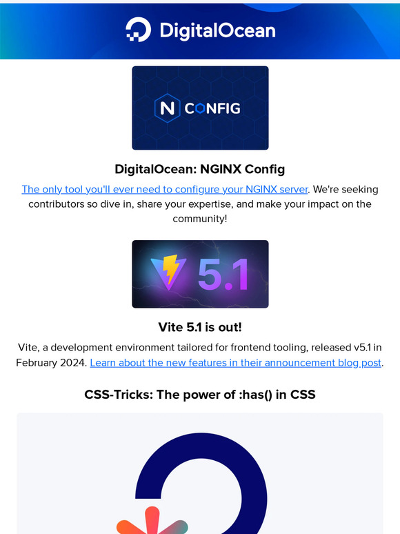 DigitalOcean: Generative AI, the return of CSS-Tricks, open source ...