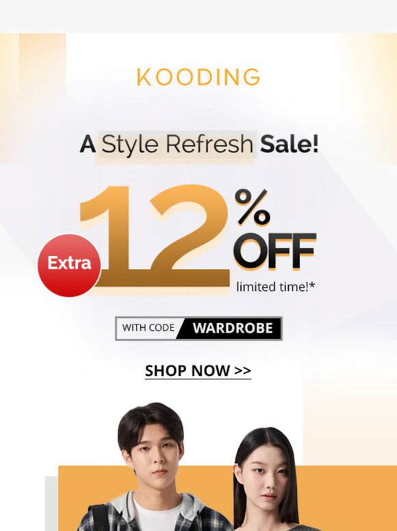 KOODING: Save On New Styles > Not Treating Yourself | Milled