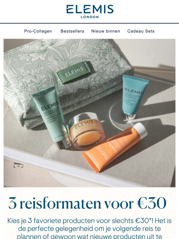 3 reisformaten voor €30 ✈️