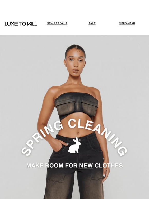 SPRING CLEANING WITH 60% OFF 🐇