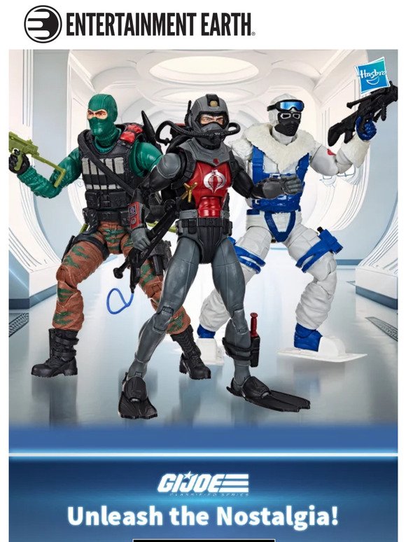 Relive Childhood Adventures: G.I. Joe Retro Action Figures Are Here!
