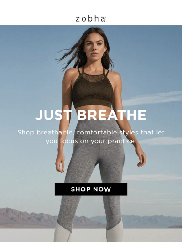 Breathe easy in this weightless outfit