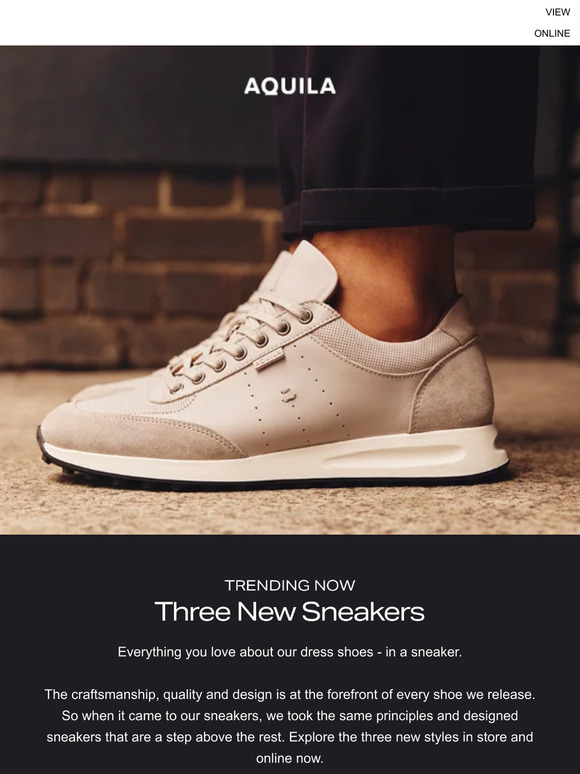 Aquila: Sneakers To Suit Every Style | Milled