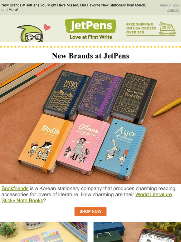 JetPens: New Brands at JetPens You Might Have Missed, Our Favorite New ...
